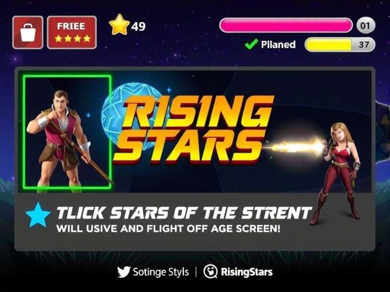 Rising Stars Combat Screen